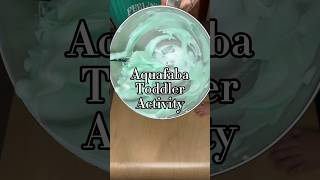 Aquafaba Toddler Activity
