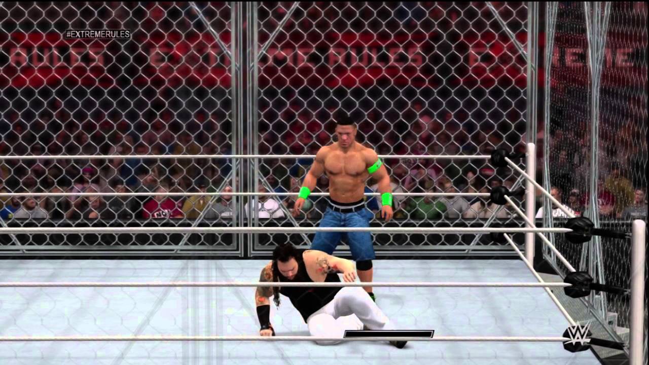 WWE 2K15 - Bray Wyatt Vs. John Cena Steel Cage Match