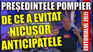 Președinte pompier: Altă ipoteză pentru Nicușor Dan. Hăbăucii îl bagă la Rahova pe Călin Georgescu