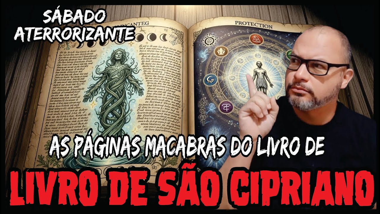 AS PÁGINAS MACABRAS DO LIVRO DE SÃO CIPRIANO E OUTRAS HISTÓRIAS REAIS | SÁBADO ATERRORIZANTE