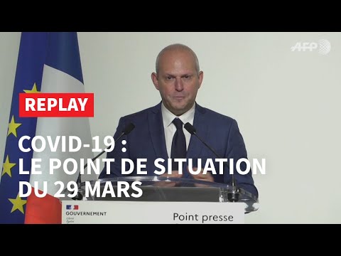 REPLAY - Covid-19: le point de situation du 29 mars REPLAY - Covid-19: le point de situation du 29 mars