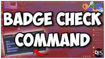 [NEW] - How to make a BADGE CHECKER COMMAND for your discord bot! || Discord.js V14