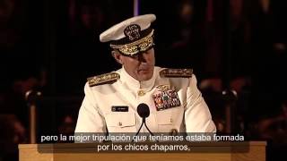 CAMBIANDO EL MUNDO - Discurso del Almirante William H. McRaven en University of Texas Austin 2014 screenshot 3