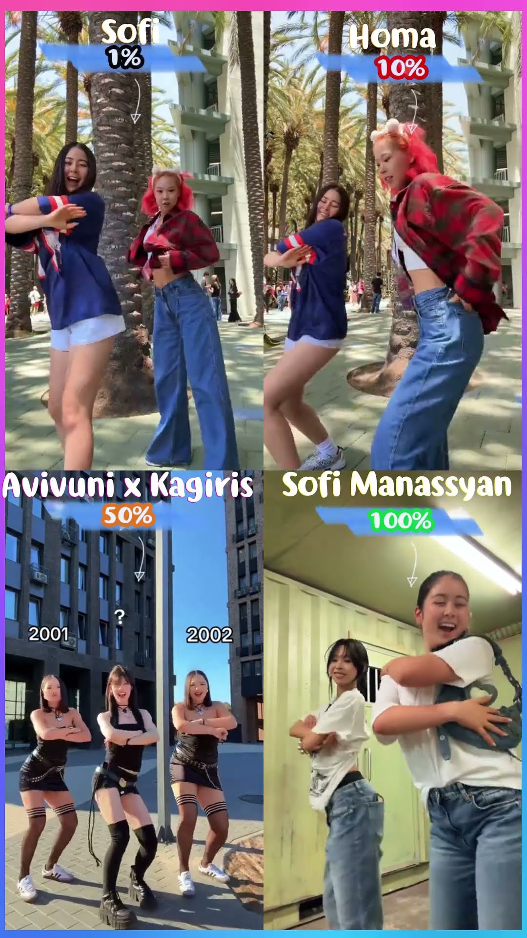 Alibi - Sofi Manassyan x Homa9k x Avivuni x Kagiris Twins x Amelia #dance #trend #viral #tiktok