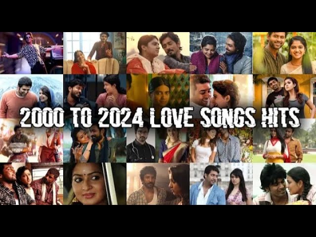 2k to 2024 kid's love songs 💘 | Tamil movie love jukebox | Dhanush Marudhai class=