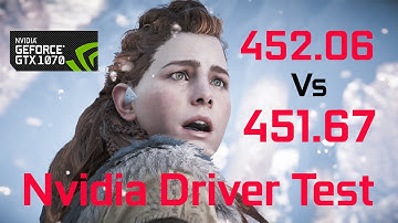 Nvidia driver New Vs Old || 451.67 VS 452.06 || 8 Games Test || GTX 1070 IN || 2020