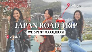 How Much We Spent Driving from Tokyo to Osaka💸 | Japan Road Trip 🇯🇵🚗💨 #roadtripideas #japantravel