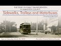 Sidewalks trolleys and motorbuses the story of public transportation in marathon county