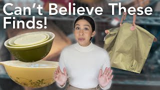 Thrift Haul - Luxe Fashion, Vintage Crate & Barrel, Crystal, MCM Homeware!