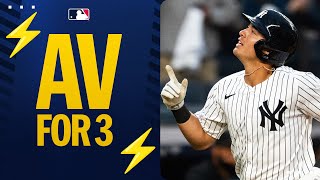 ⚡️ for 3️⃣!  Anthony Volpe SLUGS a 3-run homer for the Yankees!