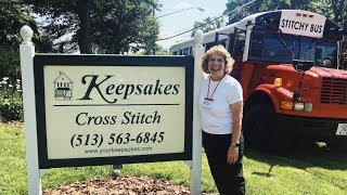 FLOSSTUBE #65 HUGE STITCH CON 2019 HAUL, VIDEOS, AND KEEPSAKES TOUR!!