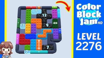 Color Block Jam Level 1368 (2276) Solution Walkthrough