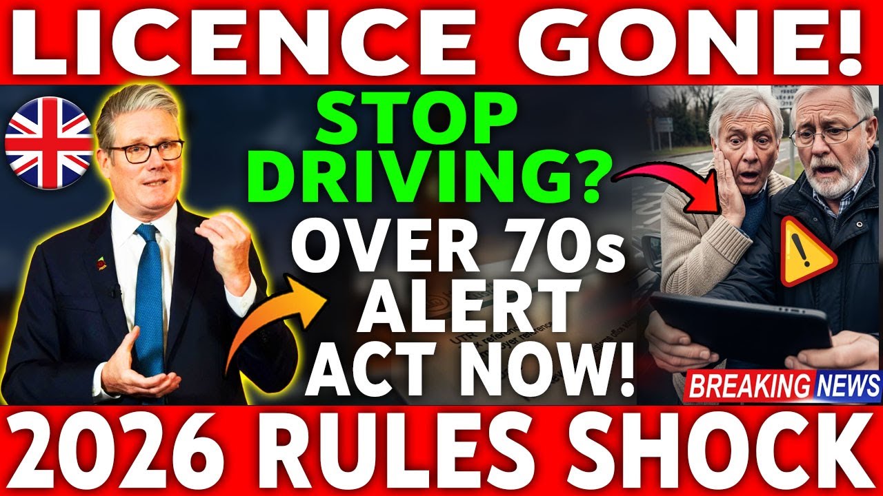 Driving Licence Renewal After 70 | UK Government Rule Changes | 2026