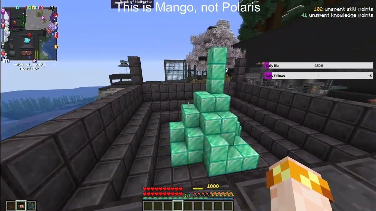 Level 1000 Final Vault Prep & Base Tour! Vault Hunters Mango SMP