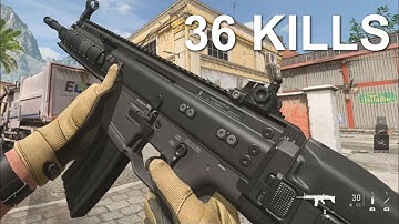 36 kills using the TAQ V with one attachment MW2 FULL GAMEPLAY