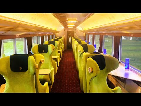 Japan's Luxury Train  from Kyoto to Nara / Kintetsu AONIYOSHI