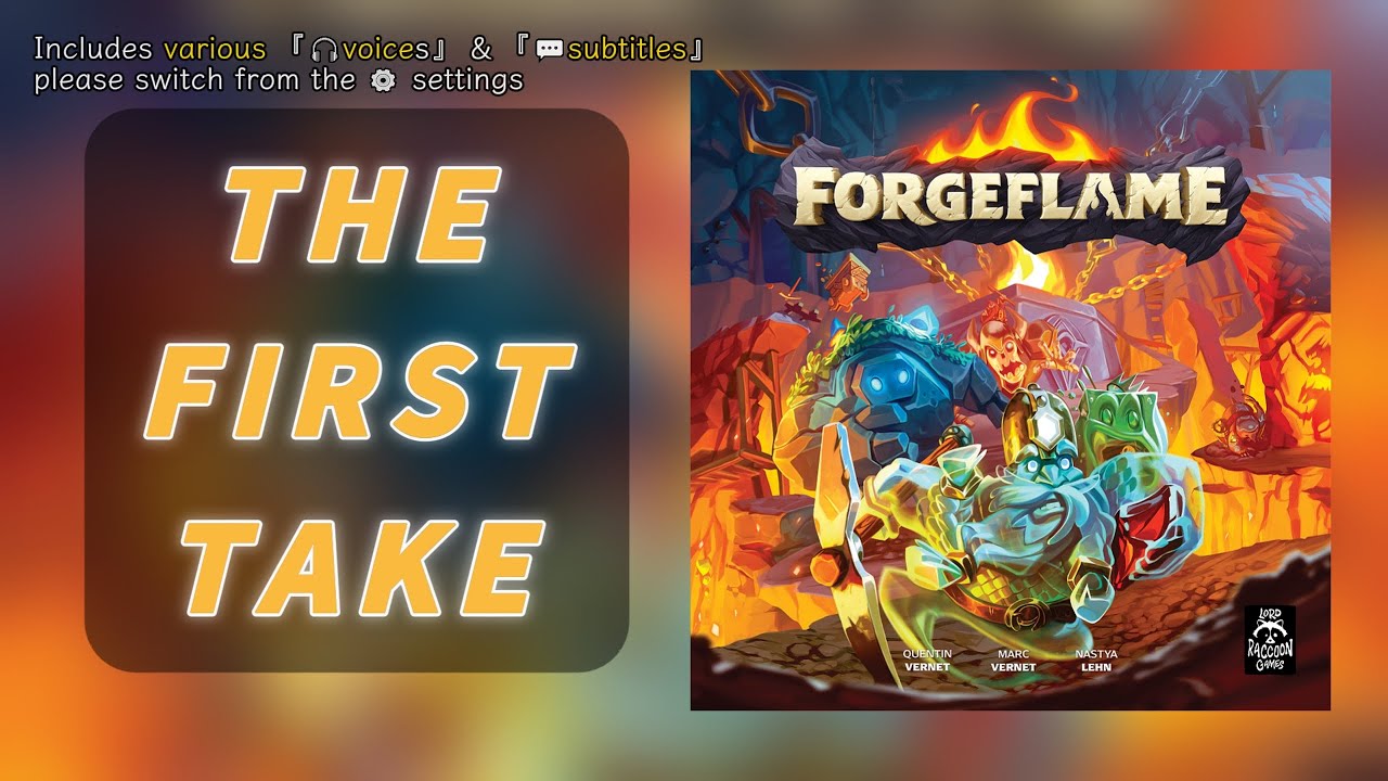 First Take➤Forgeflame | A hammer can shatter glass, yet forge steel 
