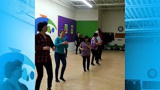 Hooked on Country Line Dance class clip