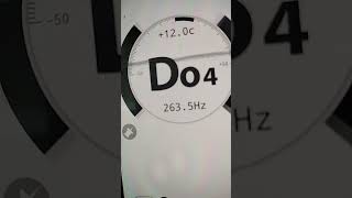 Hear Piano Note C4 A Little Sharp Now