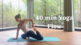 40 min Yoga Flow for Strength & Flexibility | 📍 The Land Geyikbayiri