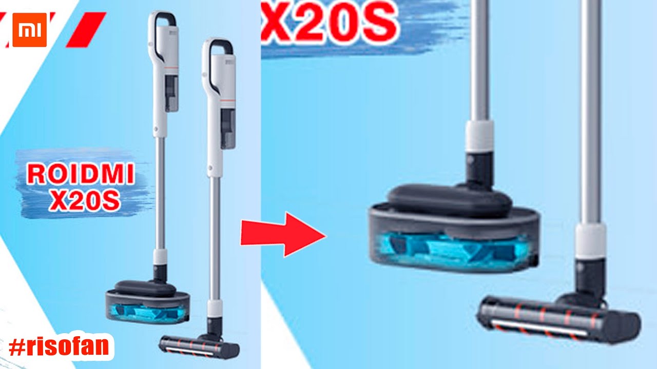 Xiaomi ROIDMI X20S Cleaning Mop and Vacuum cleaner. YouTube