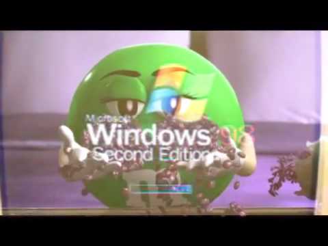 Windows 98 Second Edition M&M's Premiums - Triple Chocolate (2008, USA)