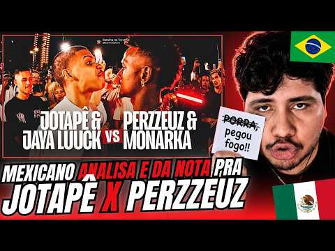 JUIZ MEXICANO REAGE: (FICOU PESSOAL🔥😱) JOTAPÊ E JAYA LUUCK X MONARKA E PERZZEUZ 🇧🇷🇲🇽