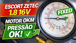 Escort Zetec 1.8 16V: motor novo, mas perdendo pressão de combustível!