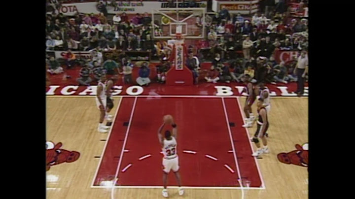 TDIH: Michael Jordan Throws Down a Putback Dunk Off Pippens Missed Free-Throw