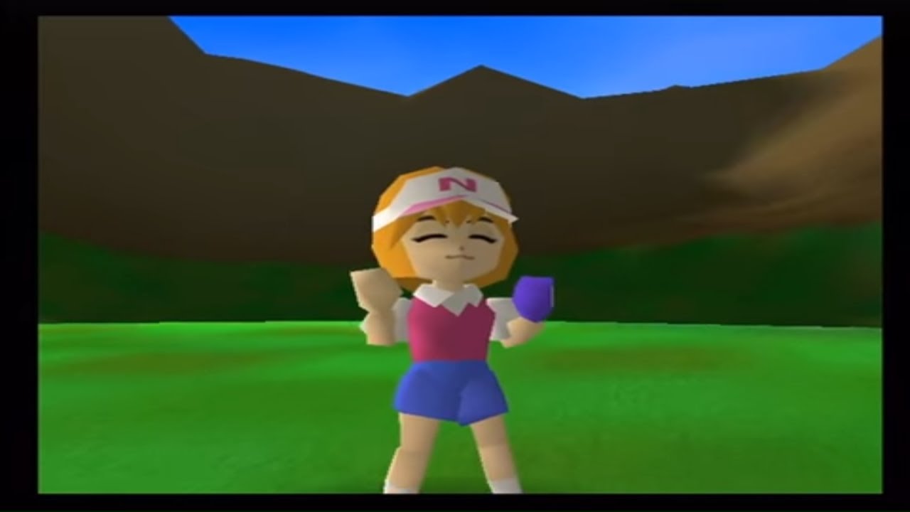 Mario Golf (N64) Tournament Mode (Boo Valley) - YouTube