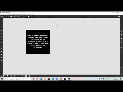 Tutorial Inviluppo d'ampiezza di un Glissando con Max 8.