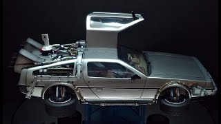 AOSHIMA 1/24 SCALE BACK TO THE FUTURE PART Ⅱ DELOREAN - 製作記録 - 2-2