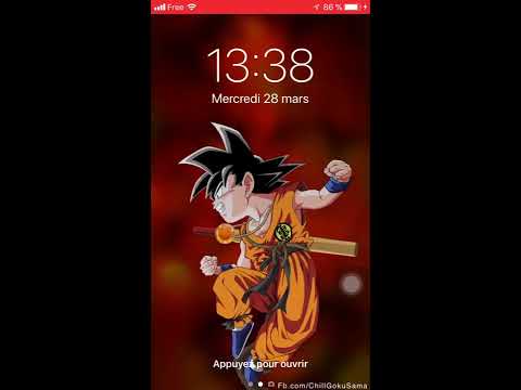 Avoir Un Fond Décran Naruto Ou Dbz Qui Sanime Qui Bouge Sur Ios