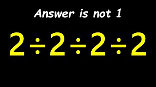 Most People Get This Math Question Wrong!