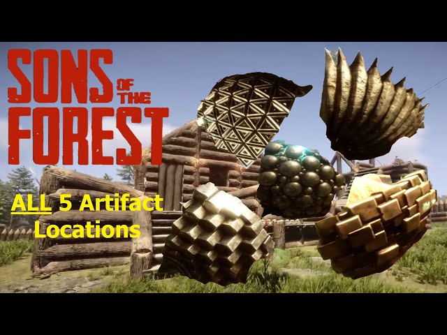 指輪・リング ZKIYO Fragment of the forest ver5 Sons of the forest | Where To Find The First 5 Artifacts