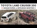 Toyota Land Cruiser vs. Mitsubishi Montero 3 vs. Nissan Patrol SUV Comparison 2019