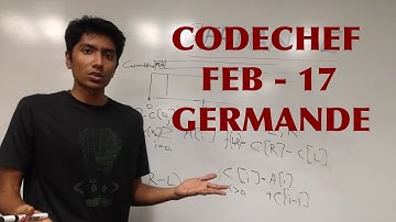 CodeChef Long Challenge - FEB17 - DUITS