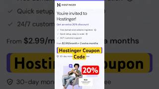 The Cheapest Way to Host a Website in 2026 (Hostinger Hack) #shorts #webhosting #deals