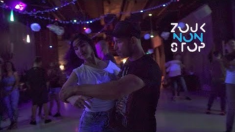 ZNS. Maxim Chistokletov & Alla Sidorova #Zouk improvisation