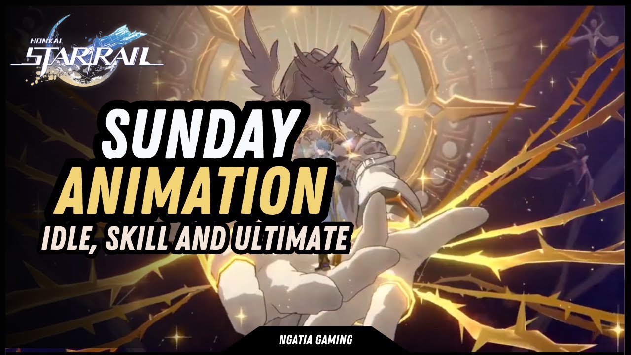 sunday gameplay skills and ultimate [ honkai star rail ] - YouTube