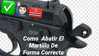 Cómo Desmontar El Martillo De Una Pistola