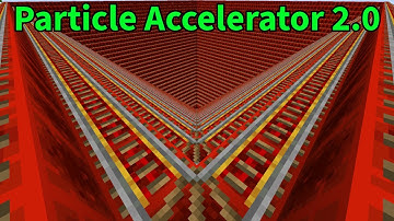 How I Built the Biggest Particle Accelerator in Minecraft (Minecart Speed Update)