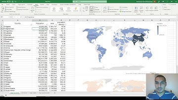 Excel for Chemical Engineers | 78 | Map charts in Microsoft Excel