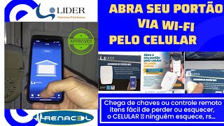 ⚡️"INSTALAÇÃO COMPLETA DO ACIONADOR DE PORTÃO WI-FI IoT-100 DA LÍDER NA PLACA PECCININ CP 4000 ⚡️ screenshot 5