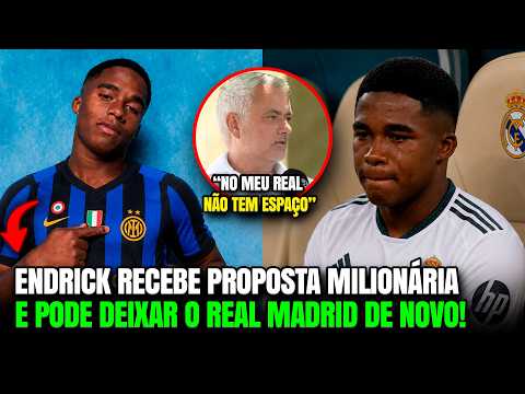 ENDRICK recebe NOVA PROPOSTA | Adeus Real Madrid após Copa?