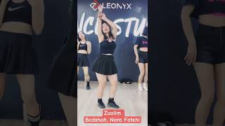 Zaalim - Badshah, Nora Fatehi | Dance Fitness #trendingshorts  #zaalim #norafatehi  #badshah