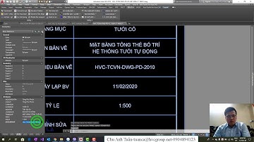 Bài 3  Thiết lập layout, sử dụng khung tên mẫu để tạo layout