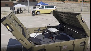 SAMST, sistema de vigilancia con drones autónomos y cautivos