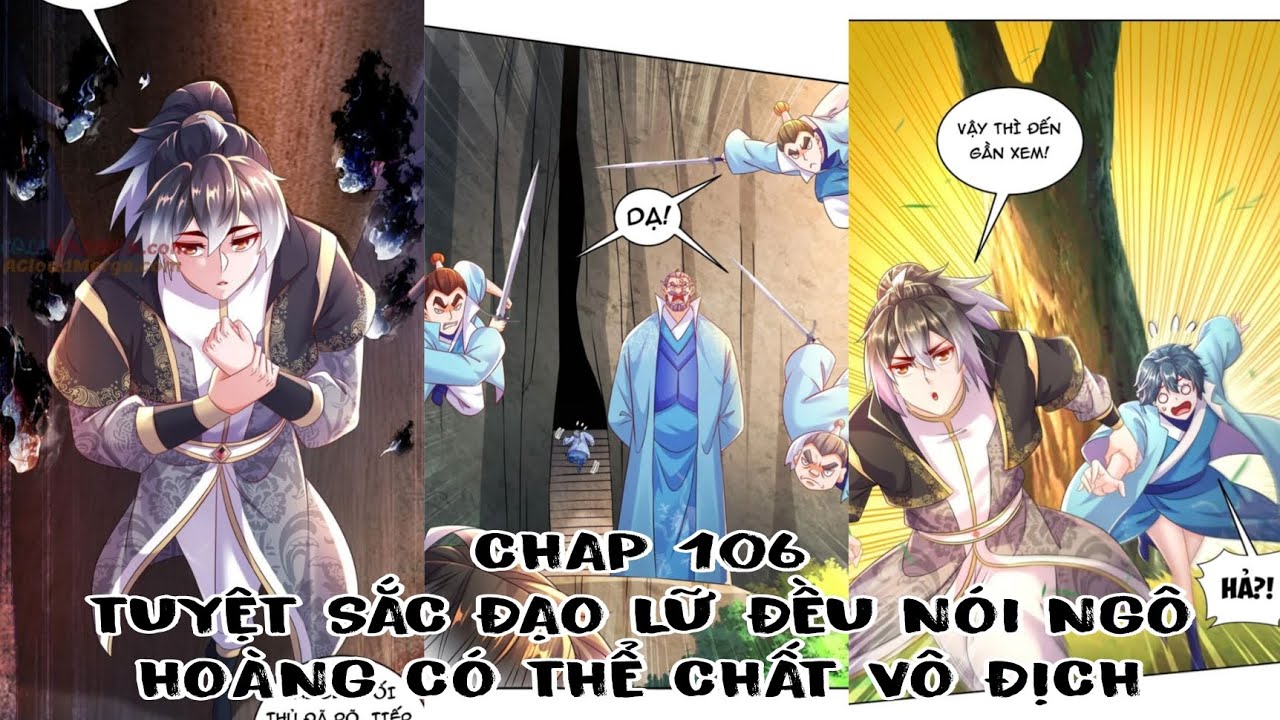 TUYỆT SẮC ĐẠO LỮ ĐỀU NÓI NGÔ HOÀNG CÓ THỂ CHẤT VÔ ĐỊCH CHAP 106