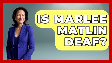 Is Marlee Matlin Deaf? - Your Civil Rights Guide
